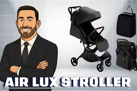 Mamazing Air Lux Stroller - Lightweight Baby Travel Stroller with Carbon Fiber Frame, Compact