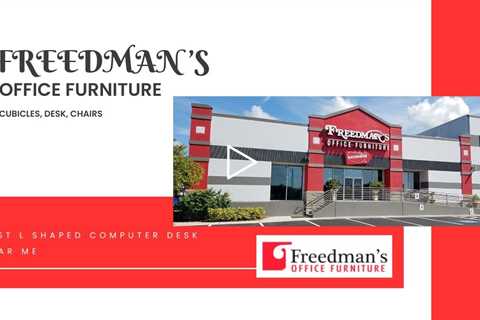 Best L Shape Computer Desk near me - Freedman's Office Furniture, Cubicles, Desks, Chairs