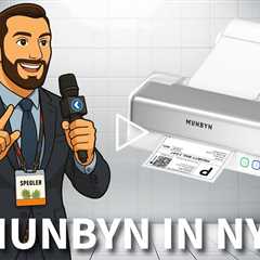 Munbyn LIVE in NYC - Unveiling the RealWriter 405B Printer
