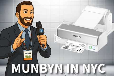 Munbyn LIVE in NYC - Unveiling the RealWriter 405B Printer