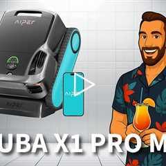 Aiper Scuba X1 Pro Max- Your New Poolside Hero - The pinnacle of all-in-one pool cleaning
