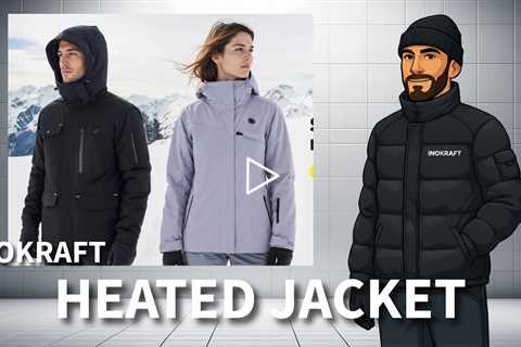 InoKraft Heated Jacket Review — 1s Heat, 3 Modes, 10h Warmth！