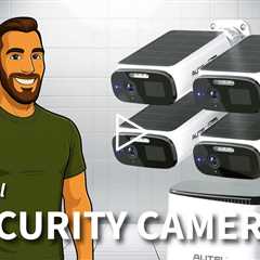 Autel Solar Security Cameras - Wireless Outdoor, 2K Color Night Vision, Solar Powered