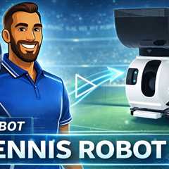 PONGBOT Pace S Pro Tennis Ball Machine - World's First True AI Tennis Ball Machine - Up to 80 mph