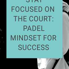 Unlock the secrets to success on the padel court with this essential guide for club players over 30...