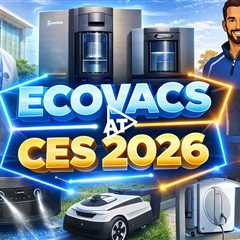 ECOVACS Best New Robot Tech at CES 2026 - Vacuums, Lawn Mowers, Pool Robots, and an AI Dog Companion