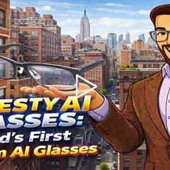 Dymesty AI Glasses - Powerful AI Recording & Summaries· Super Lightweight & Comfortable Fit