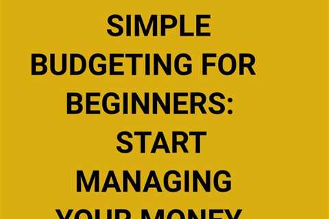 Prioritize bills, handle irregular costs, and avoid financial panic with this easy-to-follow..