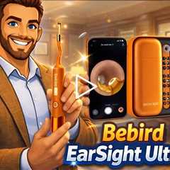 Bebird EarSight Ultra X - 4K video clarity, Smooth Video, 45° bendable snake-style soft tube p