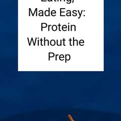 Fuel your body with the nutrients it needs for optimal performance.