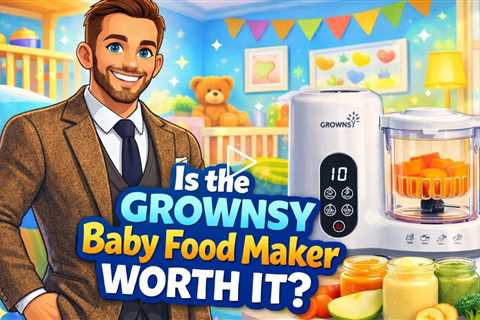 👉 Is the Grownsy Baby Food Maker Worth It? Steam Basket Review & Demo
