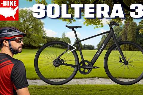 Soltera 3 ADV Ebike - 20mph Max Speed, Motor Power 250W (500W Peak), Weight: 37lbs, Range Up to 70mi