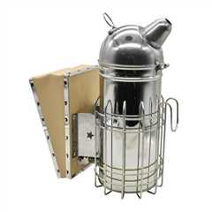 Stainless Steel Bee Hive Smoker with Fuel Pack