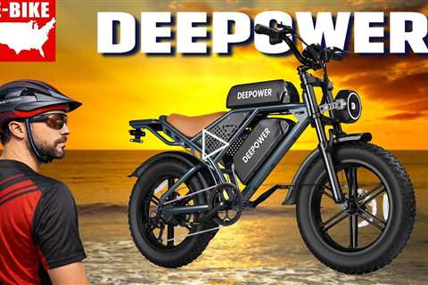 Deepower QS7 90Nm 60Ah Dual Battery Fat Tire Mountain E-Bike - 1500W Peak Motor, 32+ MPH