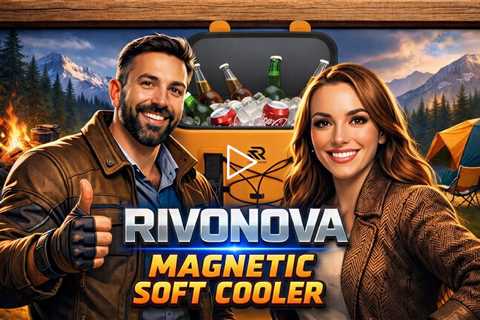 RIVONOVA Magnetic Soft Cooler - Up to 48 hours thermal performance - Eco-friendly TPU exterior