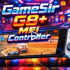 GameSir G8+ MFi Controller for Switch & iOS & Android & Tablets, Hall Effect Joysticks/Hall Trigger