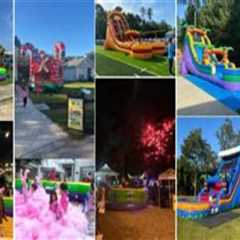 Combining Healthy Living Events With Bounce House Rental Entertainment