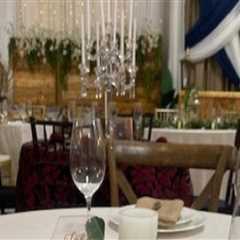 Fine Glassware Arrangements for Events Featuring Bounce House Rentals