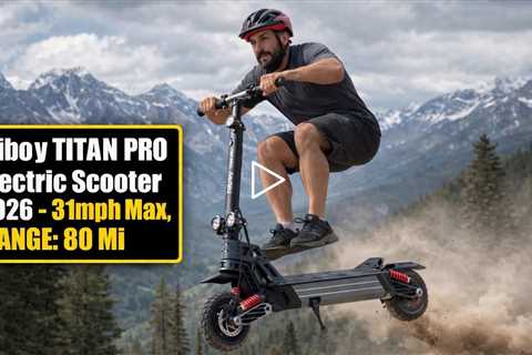 Hiboy TITAN PRO Electric Scooter 2026 - 31mph Max,  RANGE: 80 Mi, Max Load: 330 lbs / 150 kg