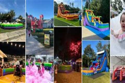 Combining Healthy Living Events With Bounce House Rental Entertainment