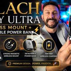 Splach Zippy Ultra All-in-1 Magnetic Charging Mount Kit - phone holder,  power bank, and mounts 💰