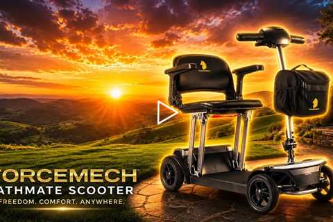 Forcemech PathMate Scooter - Quick-Fold Design for Easy Transport - Mobility Scooter Review 💰