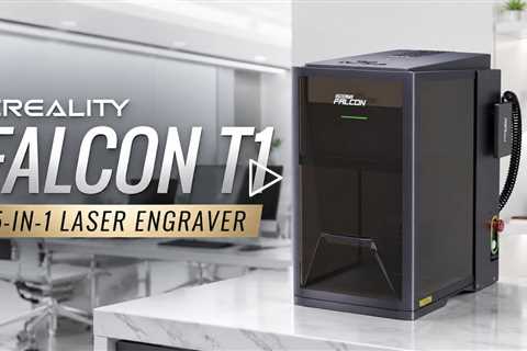 Creality T1 Laser Engraver, The World's First 5-in-1 Laser Engraver, Easy Laser Module Replacement..
